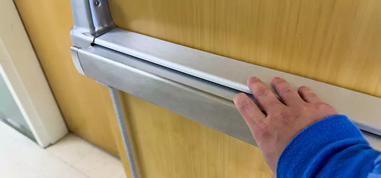 Installing a Push Bar on a Door Ponca City